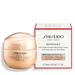 Shiseido Benefiance Crema Viso Anti-Età Notturna per la Riduzione delle Rughe -Negozio al dettaglio [ Aveda] 2022 Shiseido Anti eta Benefiance Overnight Wrinkle Resisting Cream 5