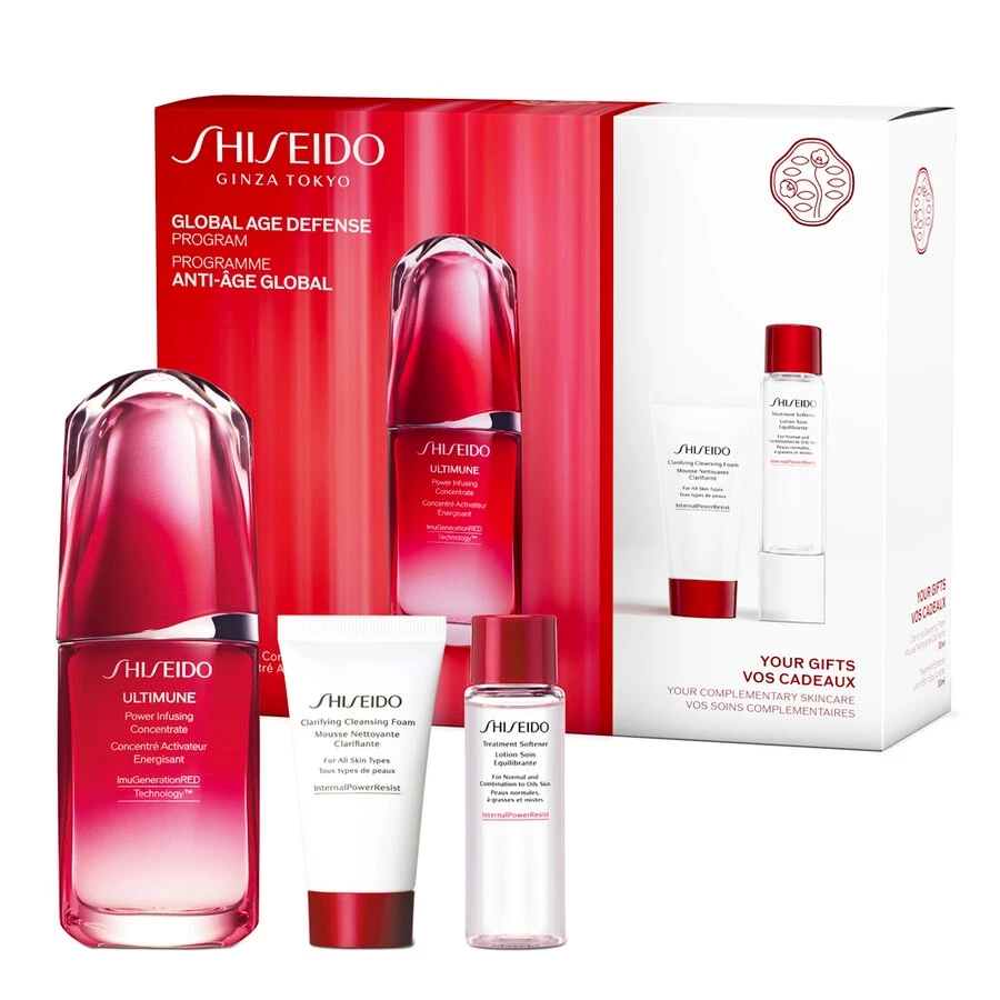 Shiseido Ultimune Value Set Cofanetto Trattamento Viso | Kit di Cura della Pelle 3 Shiseido Ultimune Value Set Cofanetto Trattamento Viso | Kit di Cura della Pelle