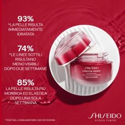 Shiseido ESSENTIAL ENERGY Crema Viso Idratante 24 Ore | Trattamento Viso -Negozio al dettaglio [ Aveda] 2022 Shiseido Primi segni del tempo e Luminosita ESSENTIAL ENERGY Hydrating Cream 2
